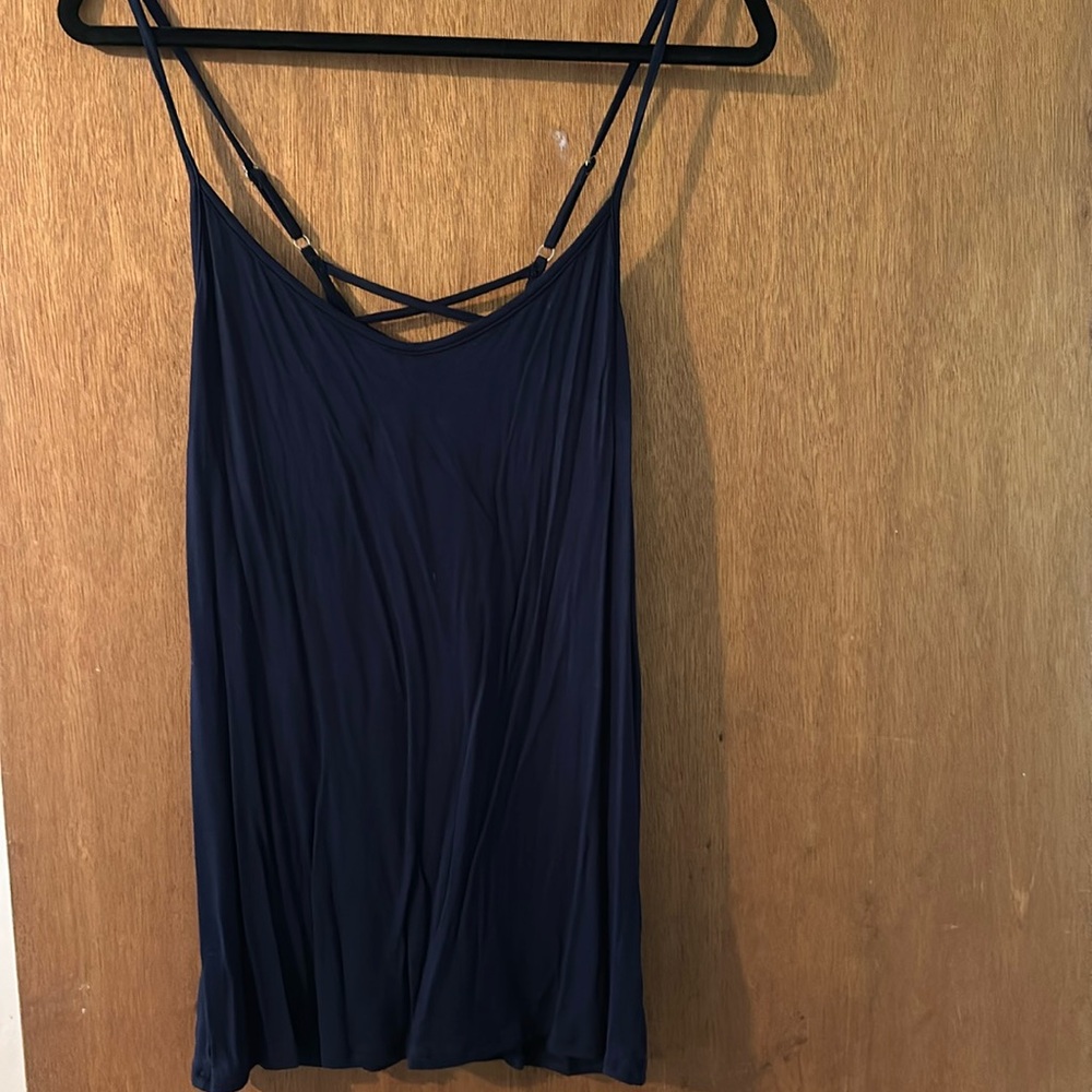 Blue camisole